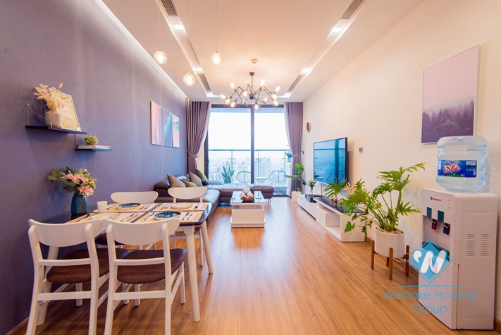 Beautiful 3 bedroom apartment for rent in Vinhome Metropolis, Ba dinh, Ha noi